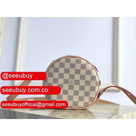 damier azur boite chapeau souple pm n40333 best