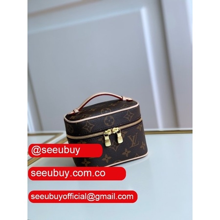 aaaa replica nice nano monogram m44936 brown