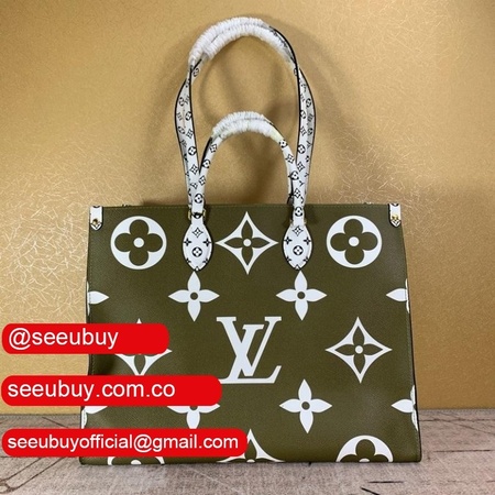 replica uk onthego bag giant white monogram