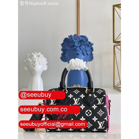 replica m46088 speedy bandouliere 20 monogram empreinte leather bag