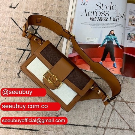 aaa+ replicas nice mini monogram canvas m44586 yellow marron